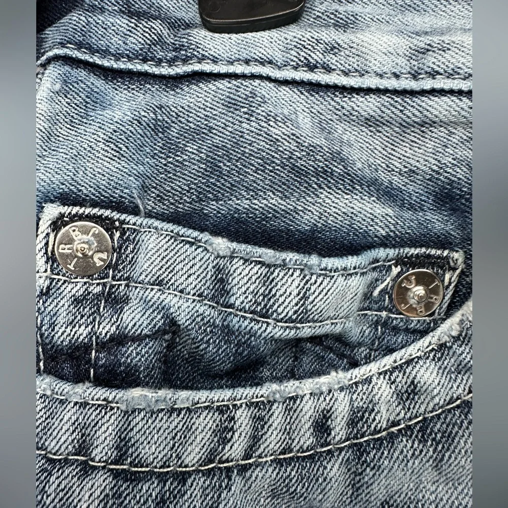 True Religion Jeans Skinny Acid Wash Denim Mens Size‎ 30